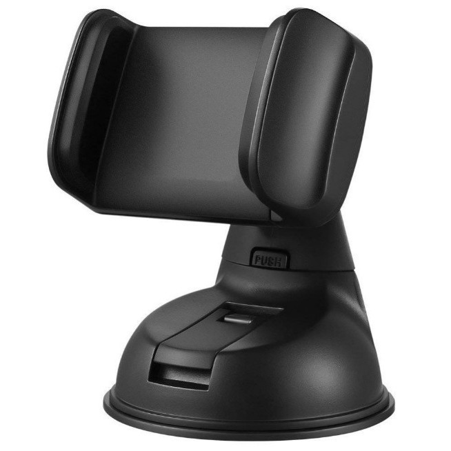 Universal Car Phone Mount with Strong Suction Dashboard & Windshield Holder