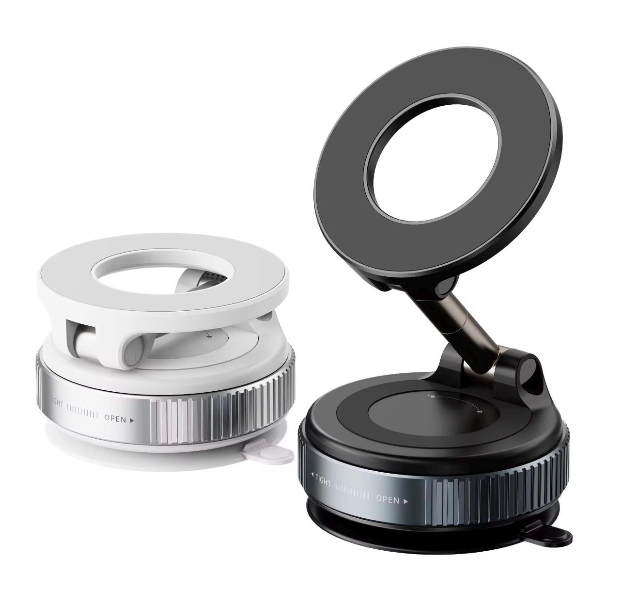 Premium 360° Rotating Vacuum Suction Magnetic Phone Holder