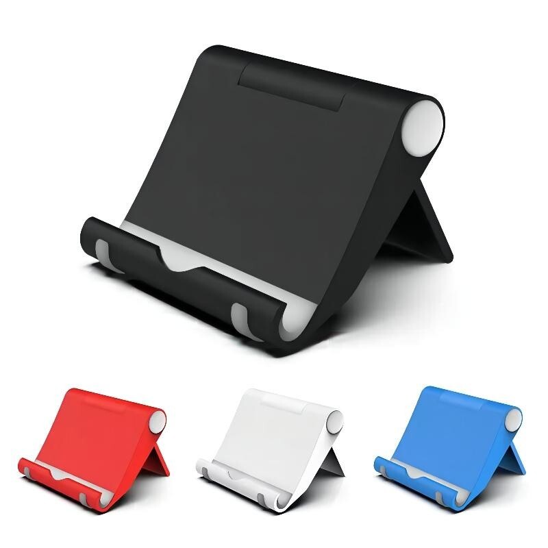 Universal Multi-Angle Desktop Stand  Foldable Holder for Tablets & Smartphones
