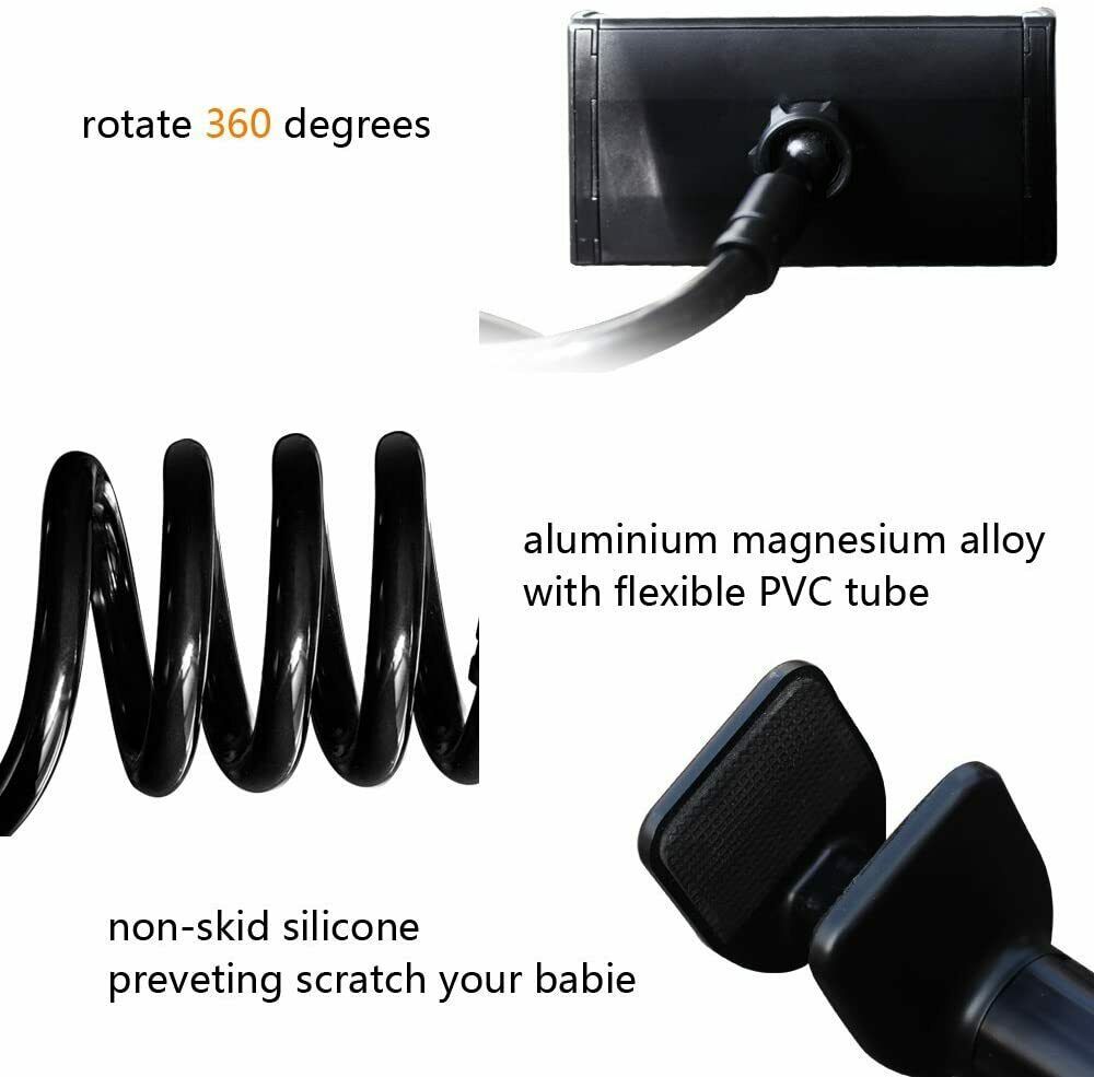 Flexible Gooseneck Phone Holder Long Arm Lazy Mount for Bed & Desk