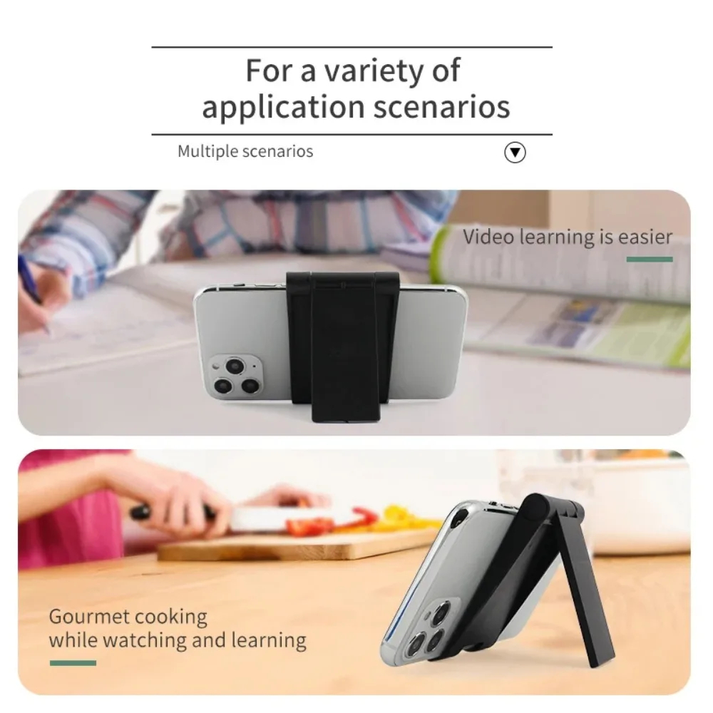 Ultra-Slim Foldable Desktop Phone Holder for Promotion