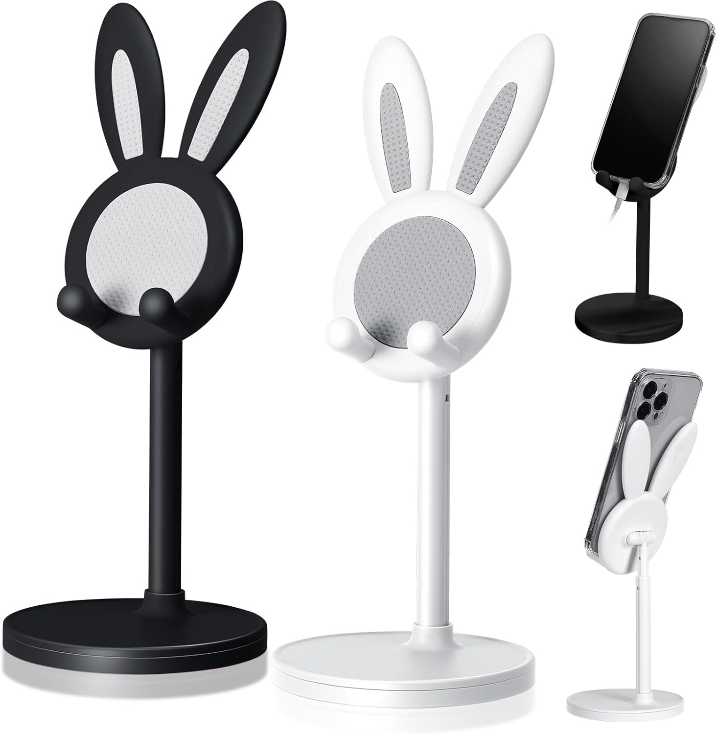Cute Bunny Adjustable Desktop Phone Stand