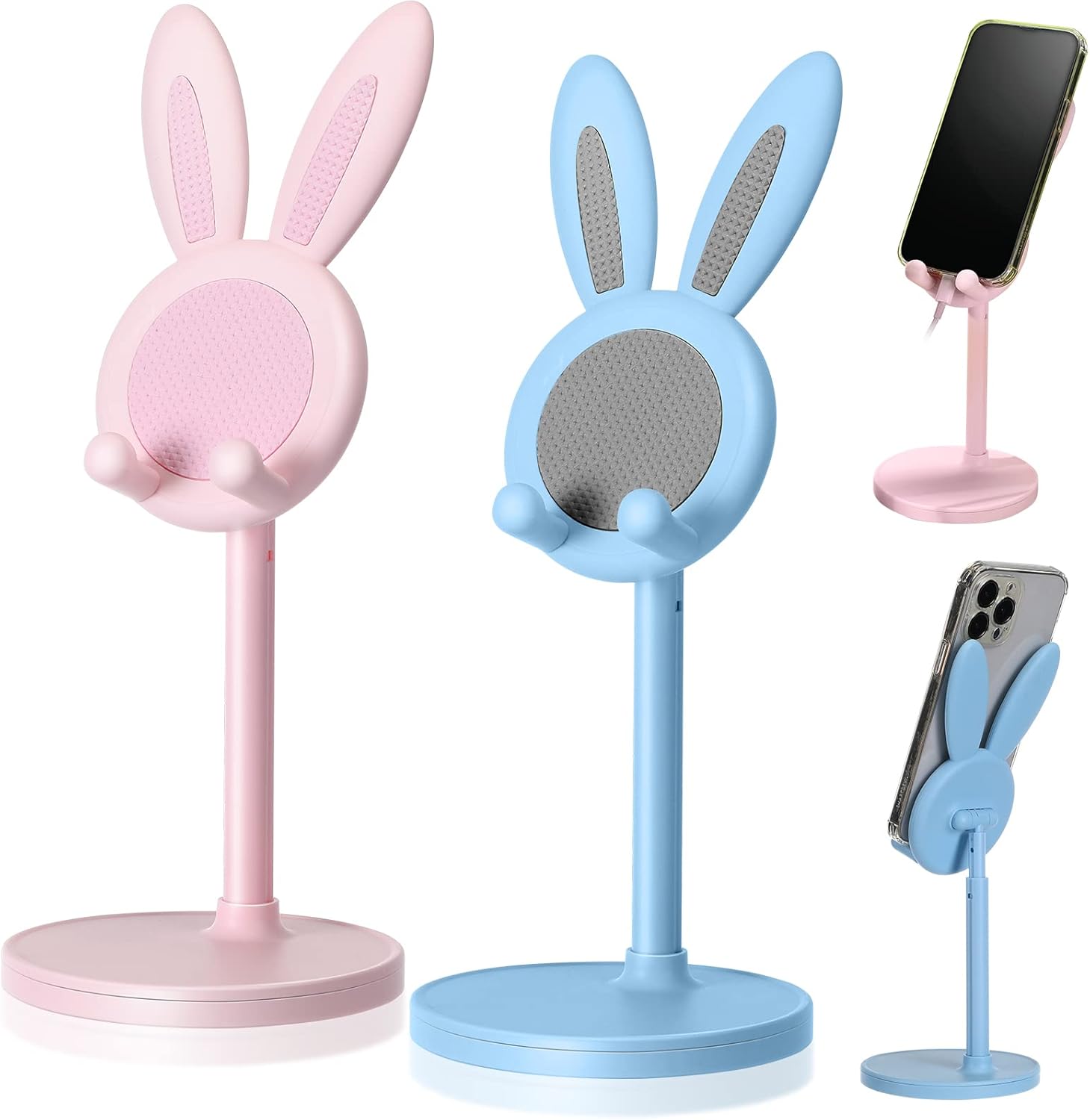 Cute Bunny Adjustable Desktop Phone Stand