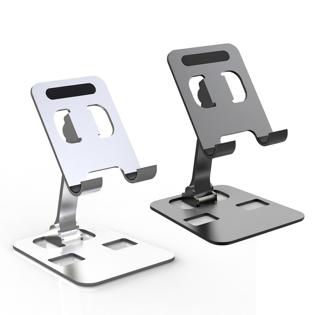 Foldable Aluminum Alloy Desktop Phone Stand 