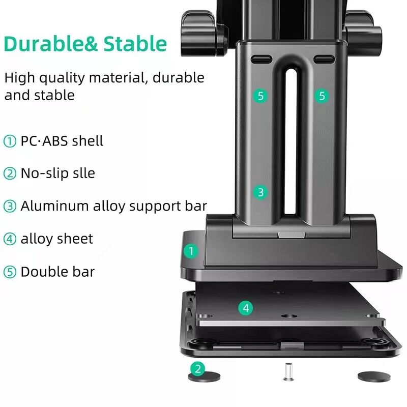 Adjustable Foldable Desktop Phone & Tablet Stand