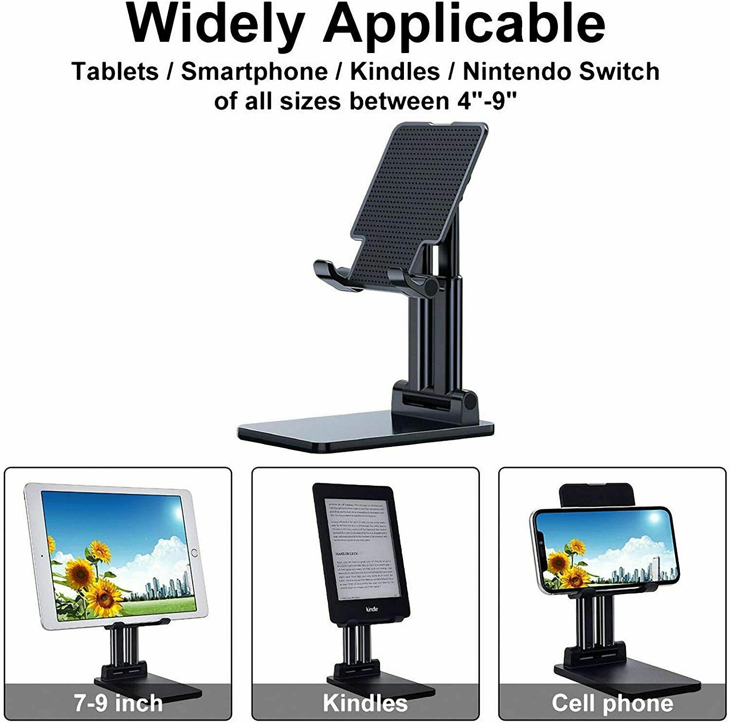Adjustable Foldable Desktop Phone & Tablet Stand