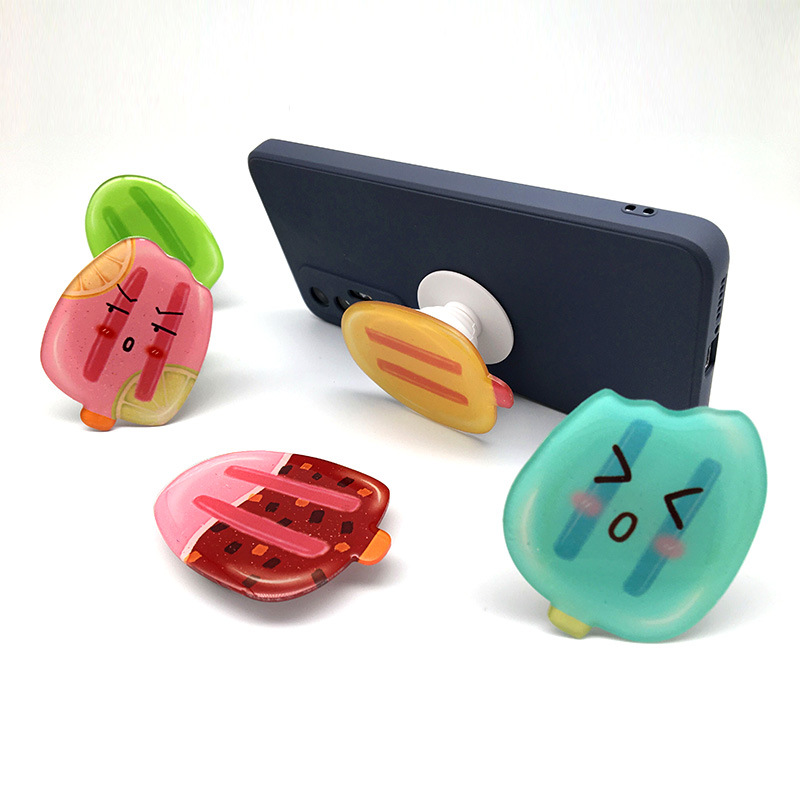 Personalized Acrylic Phone Grip Stand with Custom Photo