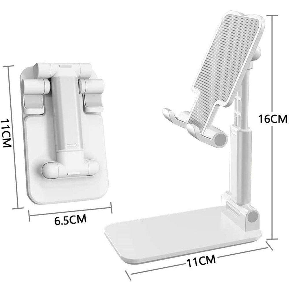 Height Adjustable Foldable Desk Phone Stand