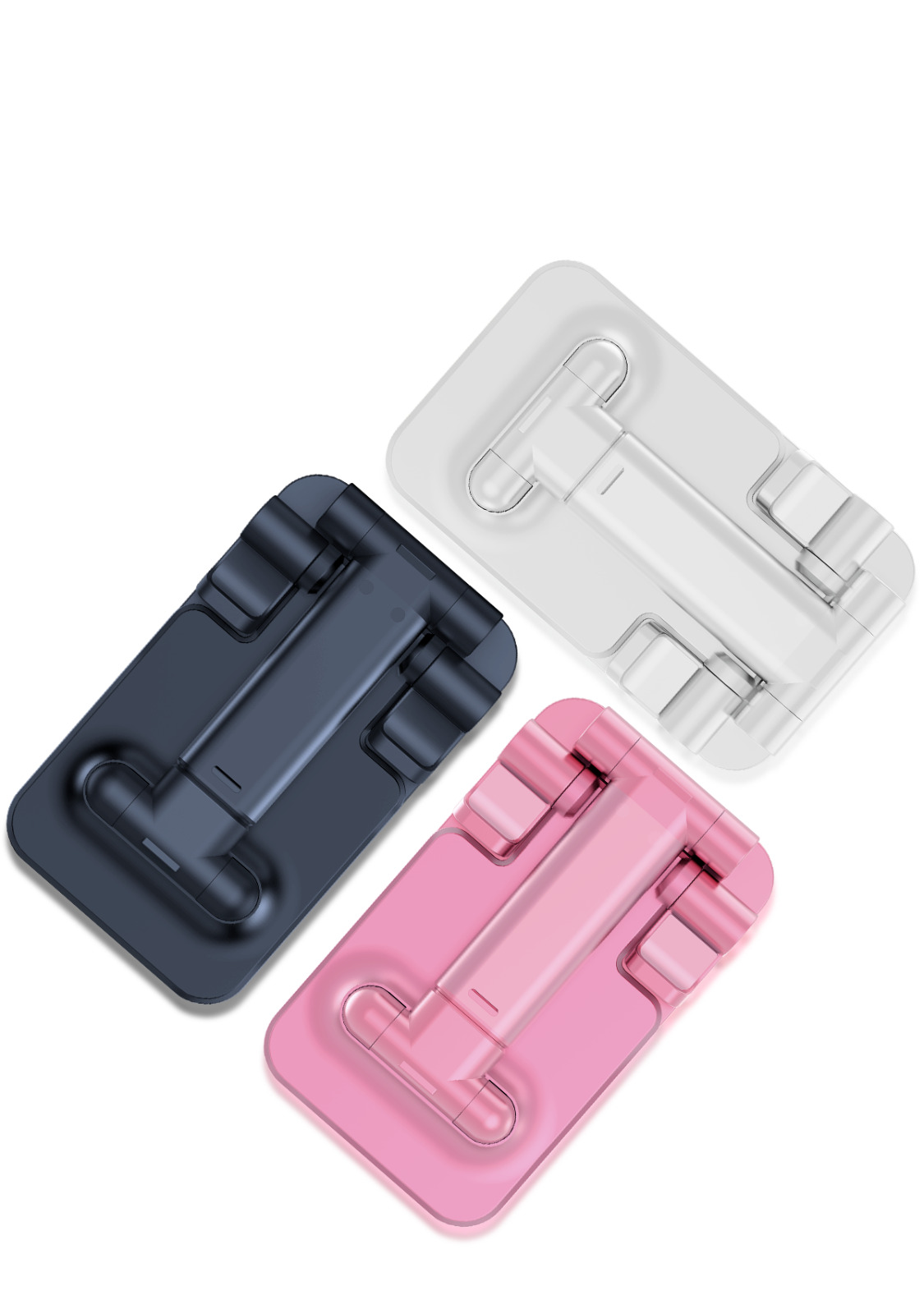 Height Adjustable Foldable Desk Phone Stand