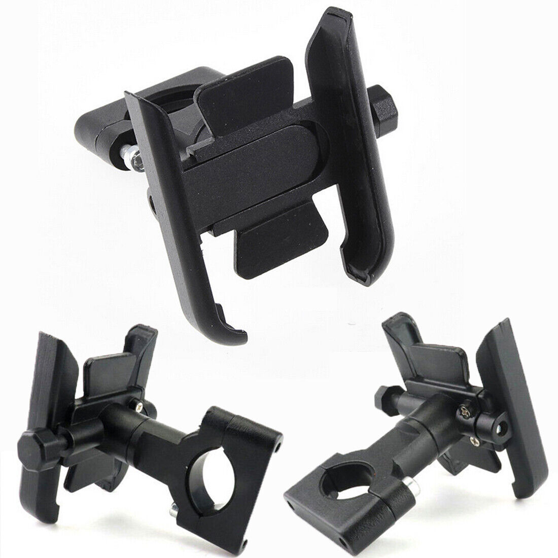 Heavy-Duty Motorcycle Phone Mount for Stable GPS Navigation on Rough Roads