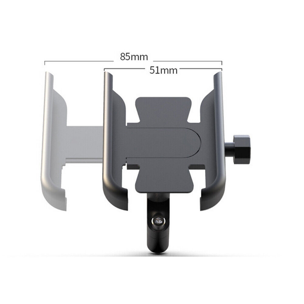 Heavy-Duty Motorcycle Phone Mount for Stable GPS Navigation on Rough Roads