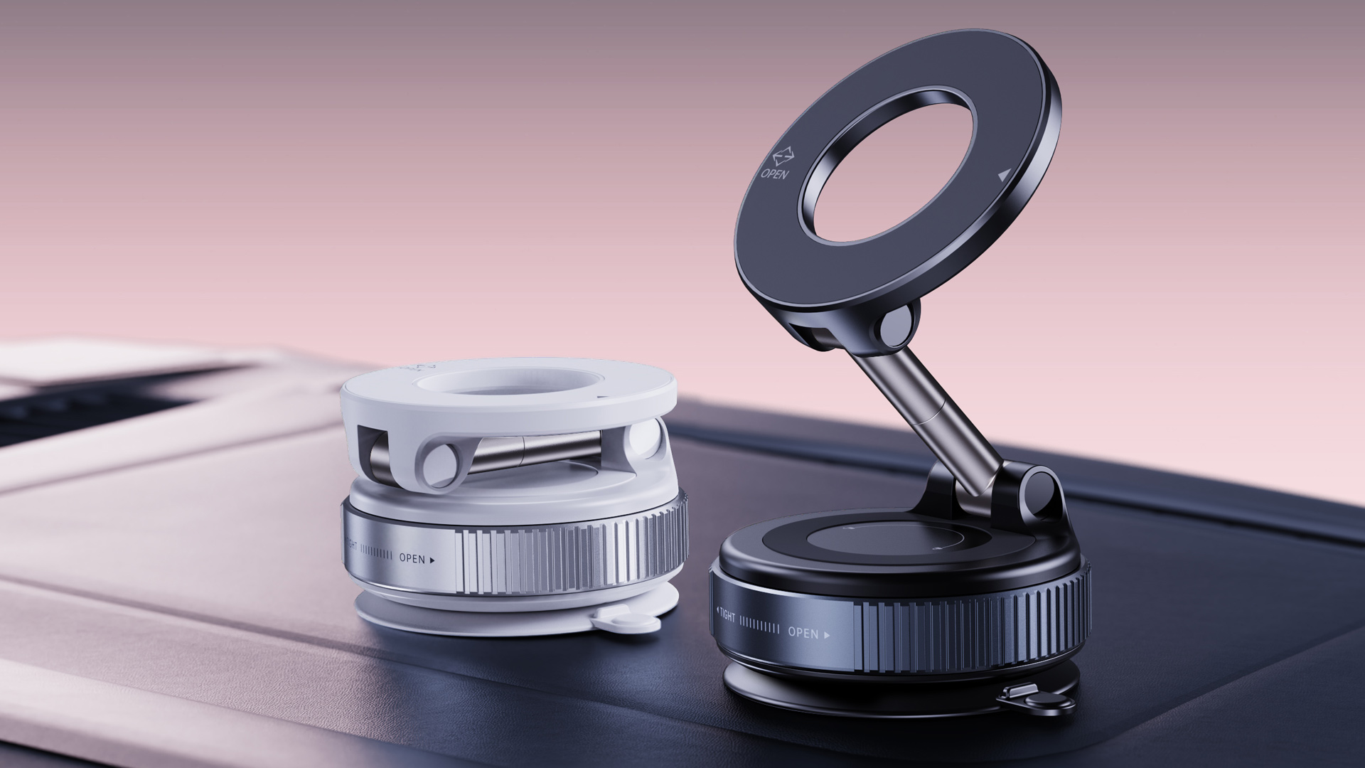 Hidson Launches New Vacuum Magnetic Phone Mount Series for Car & Smooth Surfaces