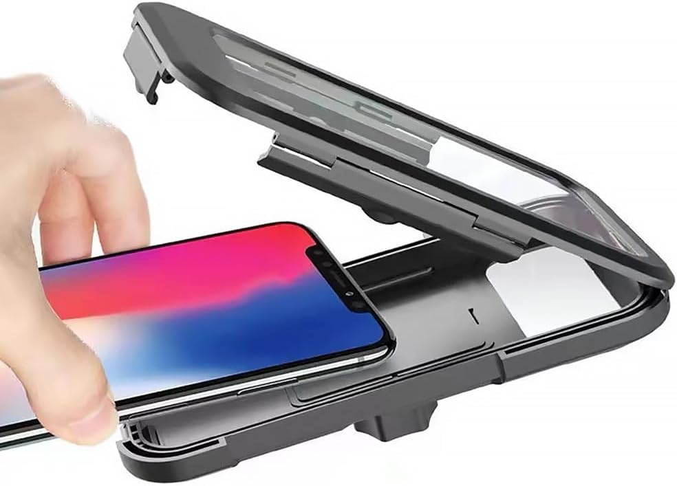 Waterproof Motorcycle Phone Holder with Touch Screen  Bike Handlebar Mount Case