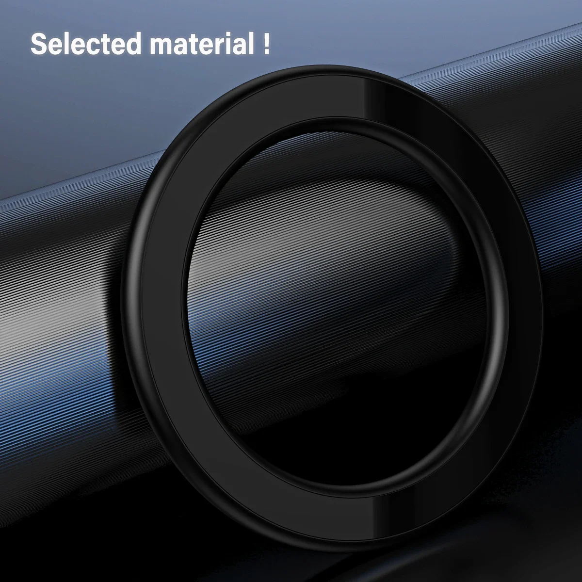 Magnetic Ring Wall Mount for Smartphone Compatible with MagSafe Accessories