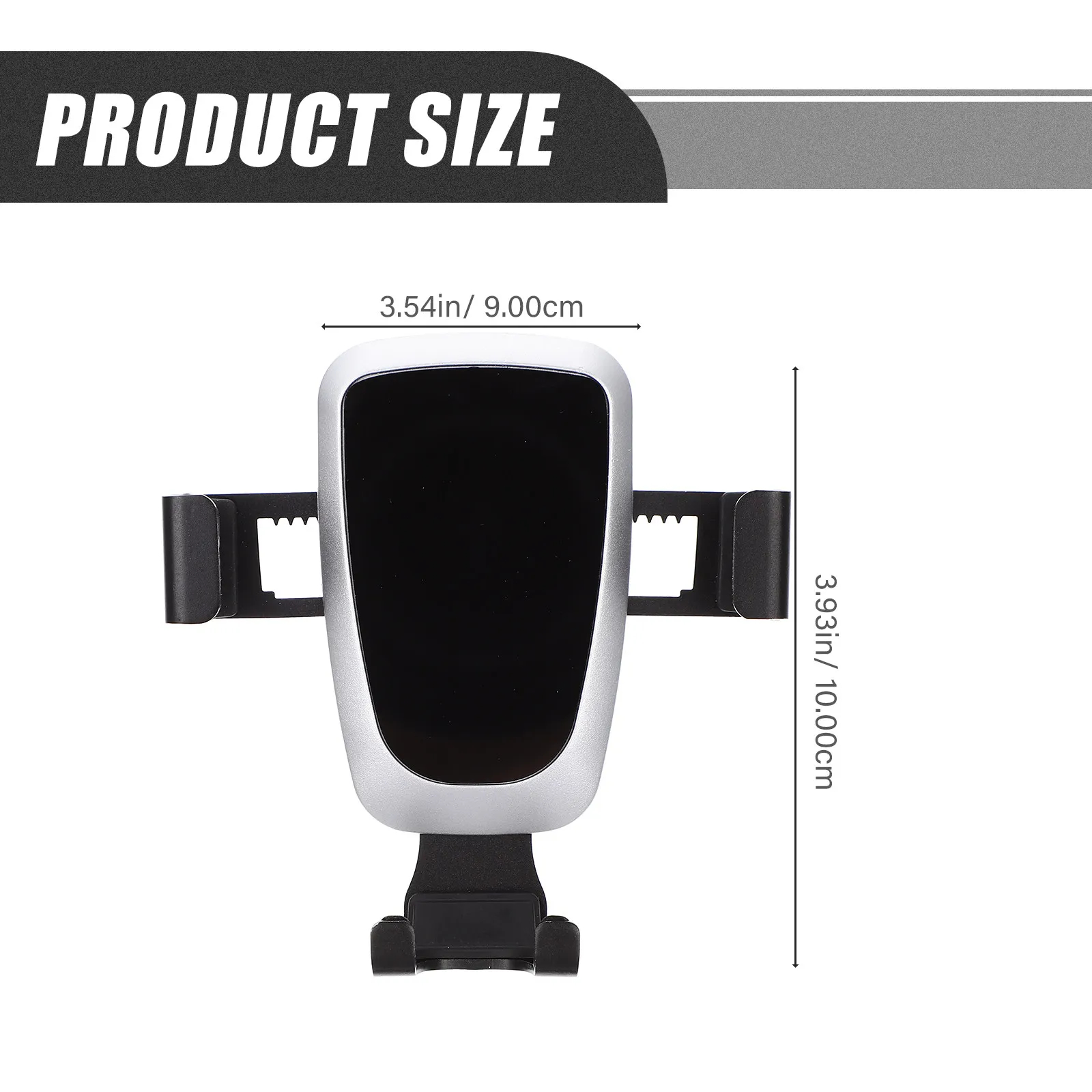 Premium Aluminum Alloy Gravity Car Phone Mount for Air Vent