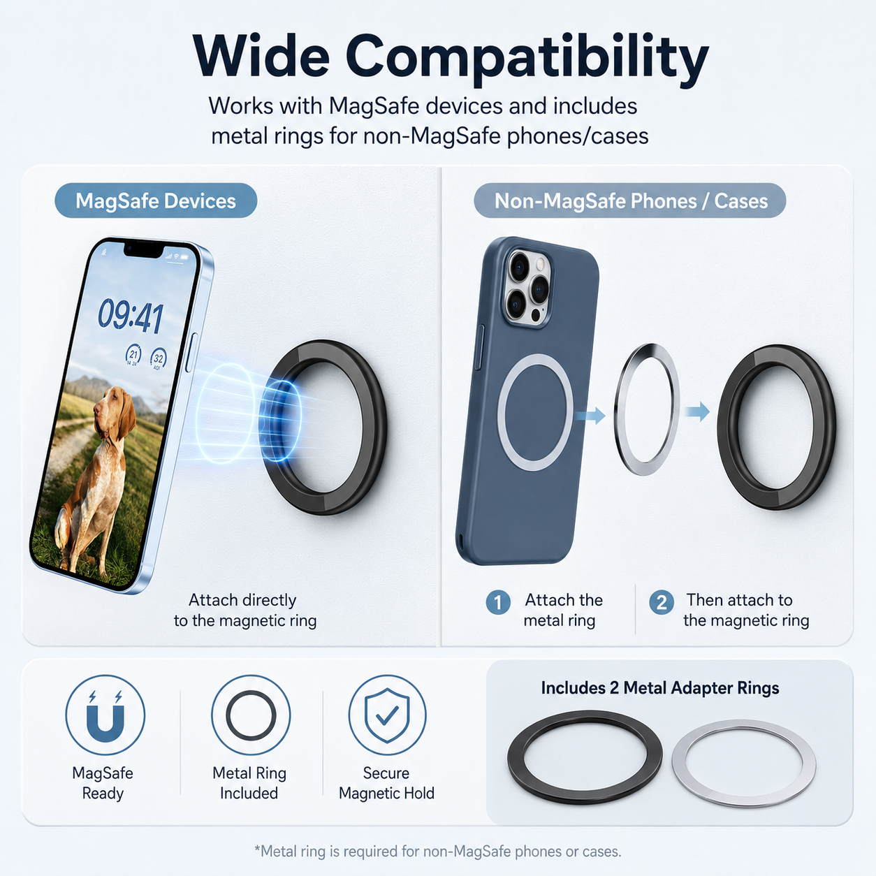 MagSafe Magnetic Phone Wall Mount Holder