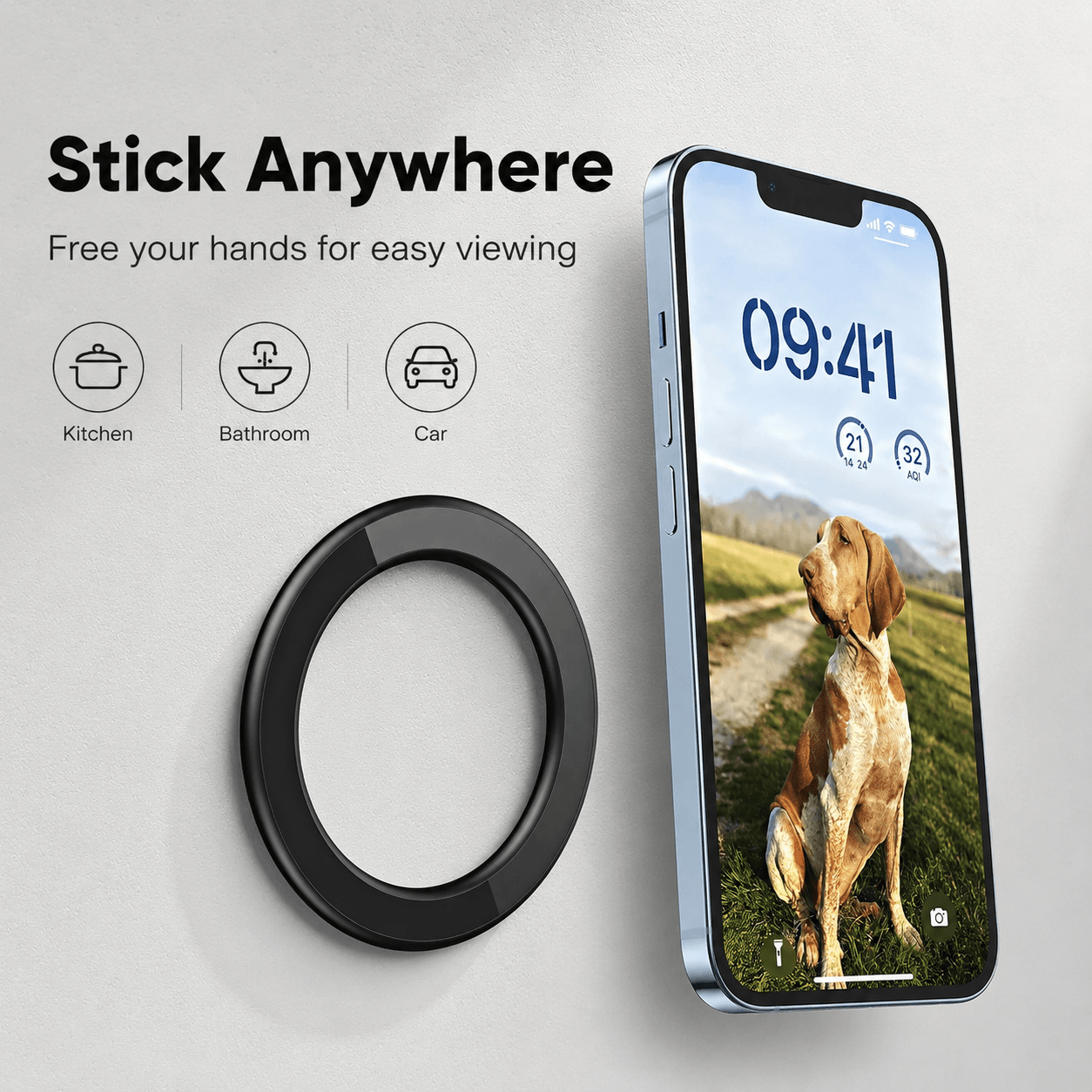 MagSafe Magnetic Phone Wall Mount Holder