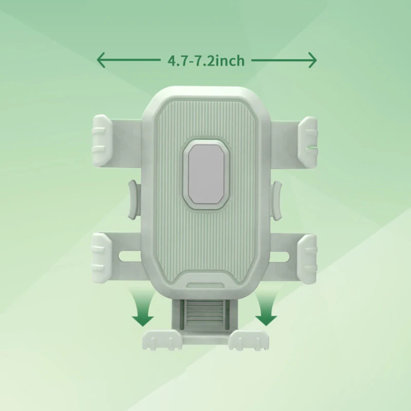 Motorcycle Phone Holder Mount for Bike – 360° Rotation Anti Shake One-Hand Lock