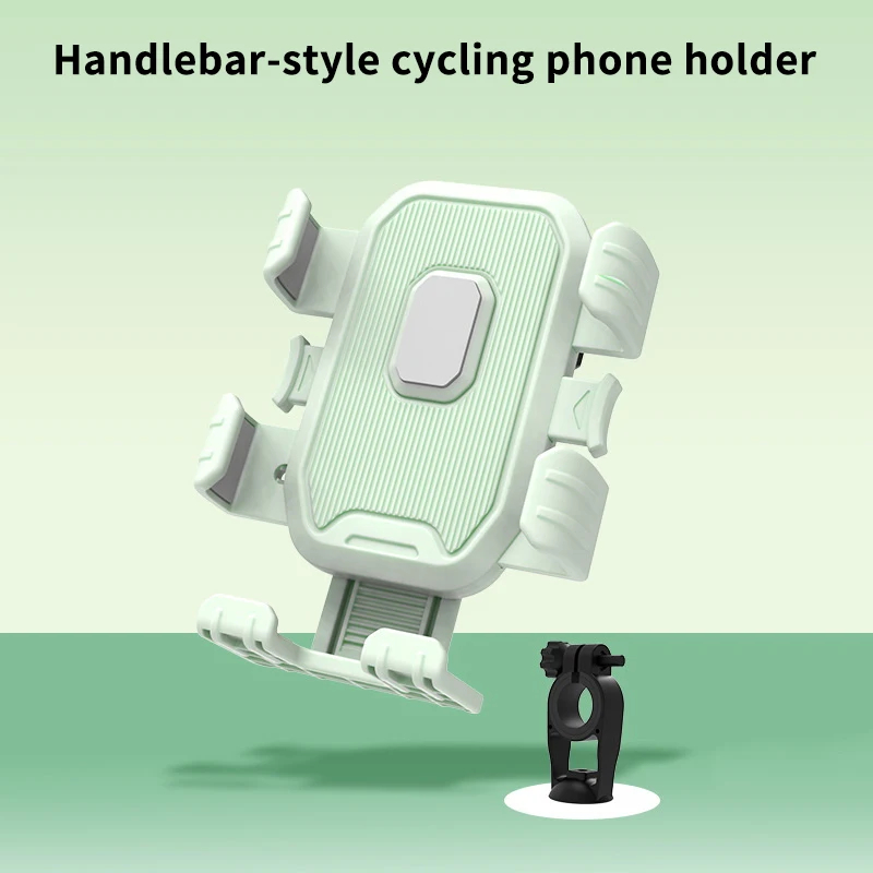 Motorcycle Phone Holder Mount for Bike – 360° Rotation Anti Shake One-Hand Lock