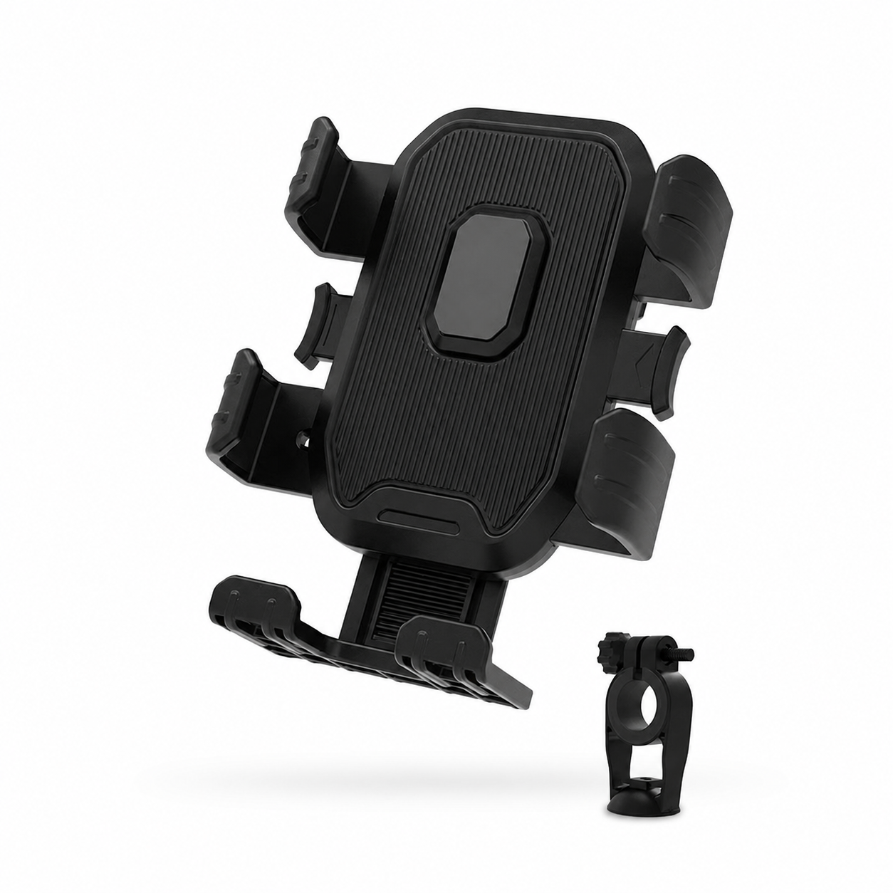 Motorcycle Phone Holder Mount for Bike – 360° Rotation Anti Shake One-Hand Lock