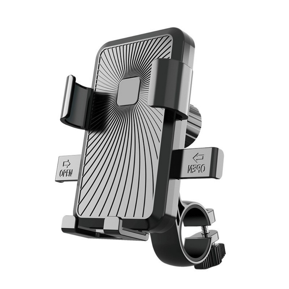 Motorcycle Phone Mount  One-Hand Lock & Anti-Shake