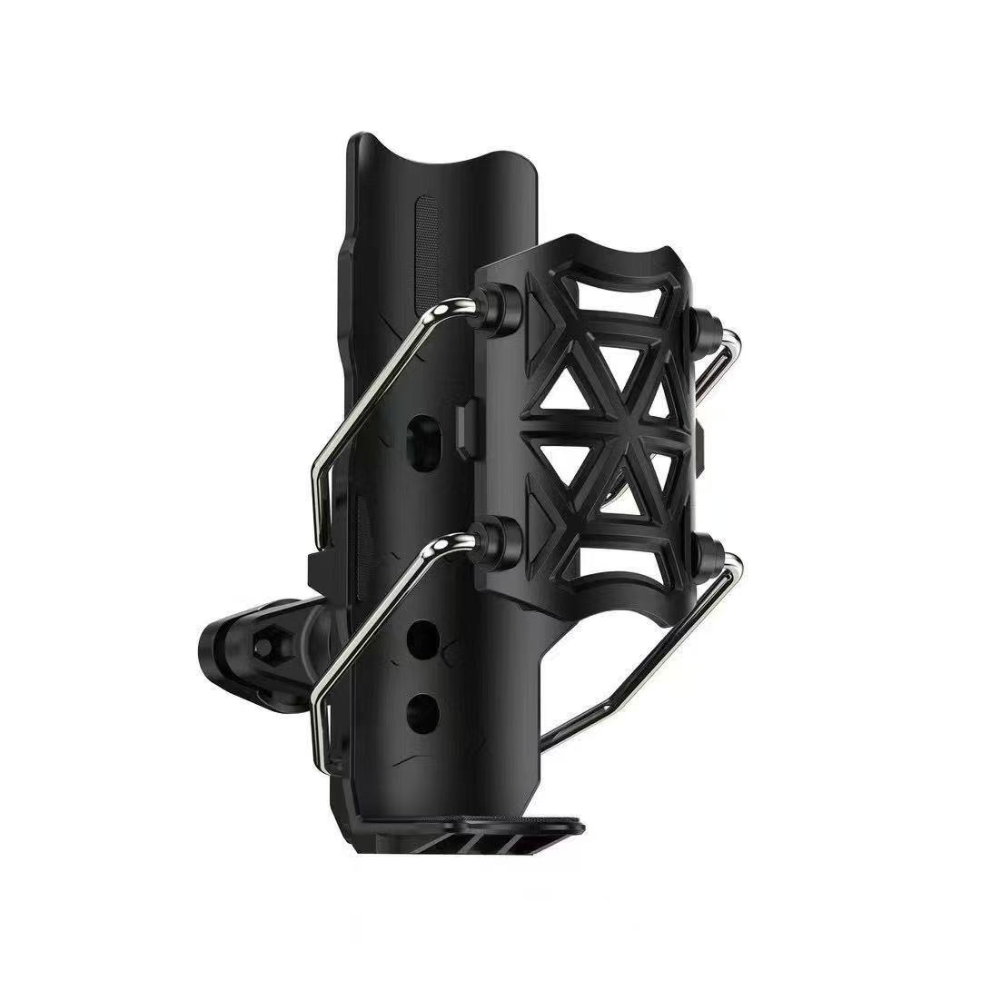Universal Motorcycle Cup Holder – 360° Rotating Water Bottle Drink Mount