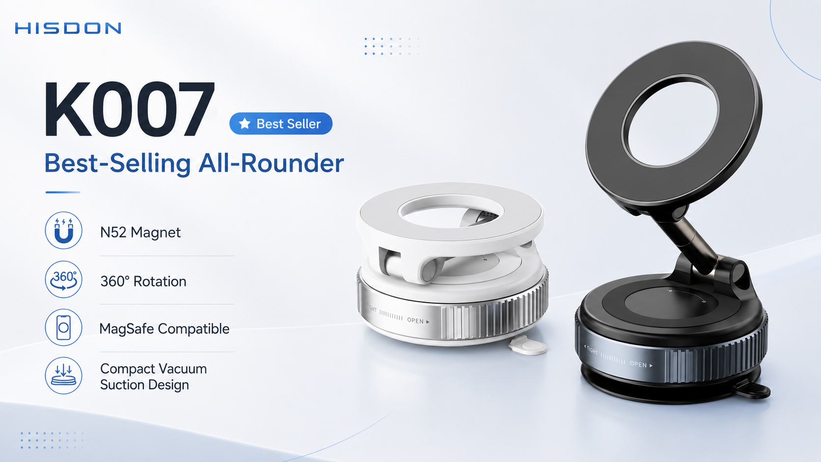 4 Best-Selling Vacuum Suction Magnetic Phone Mounts: Which One Is Right for Your Market? 4 Best-Selling Vacuum Suction Magnetic Phone Mounts: Which One Is Right for Your Market?